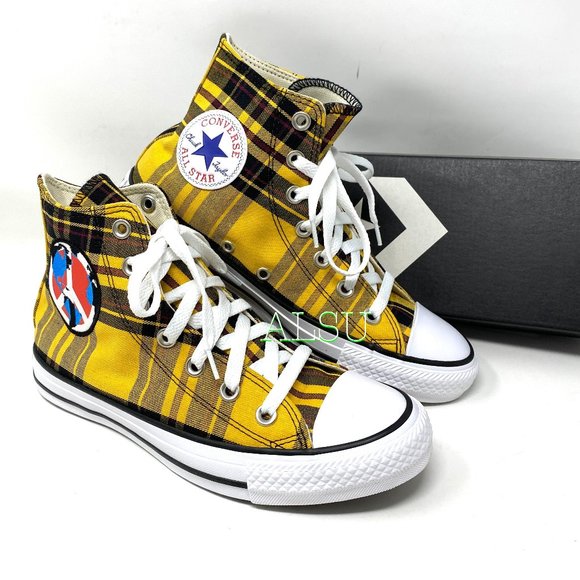 Converse Shoes - Converse Chuck Taylor All Stars High Top Yellow Women's Size 7 Piece 167412F